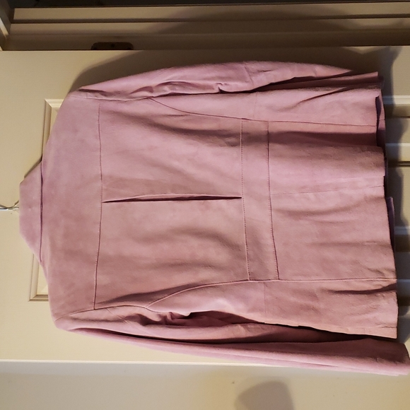 NWT Liz Claiborne Petite Lilac Suede Jacket Size PS - Picture 6 of 7